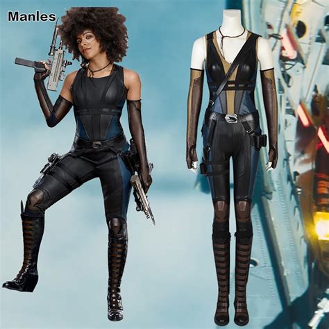 Cosplay Costume From Deadpool 2 Domino