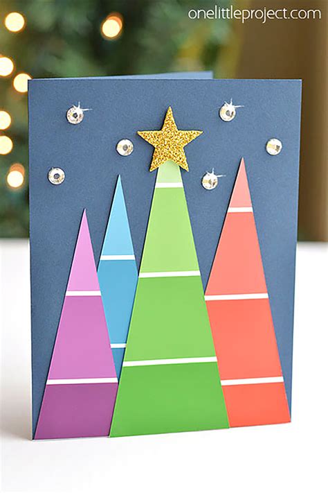 15 DIY Christmas Card Ideas - Easy Homemade Christmas Cards We're ...