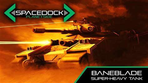 Warhammer 40k: Baneblade Super Heavy Tank - Spacedock Planetside - YouTube