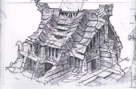 Windhelm House Rough Sketch The Elder Scrolls Iv, Elder Scrolls Games, Elder Scrolls V Skyrim ...