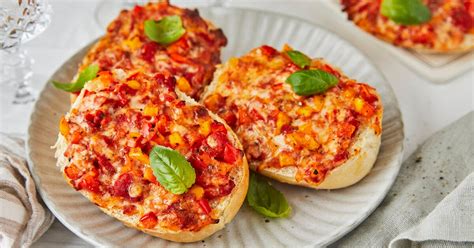 Vegetarische Pizzabrötchen – das weltbeste Rezept – SO gut ...