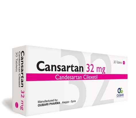 Cansartan 16 mg - Oubari Pharma