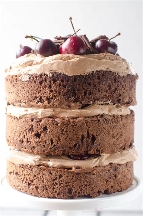 Chocolate Cherry Amaretto Cake - The Cake Merchant