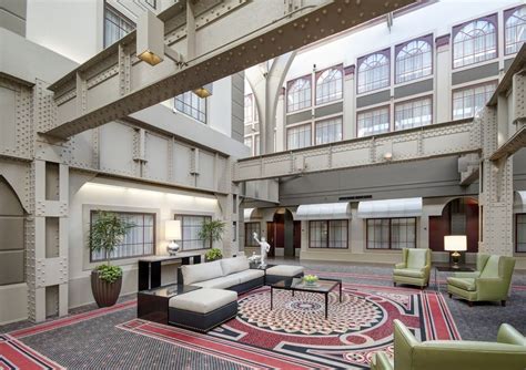 Located in downtown Indianapolis, adjacent to the Indiana Convention Center, this historic hotel ...