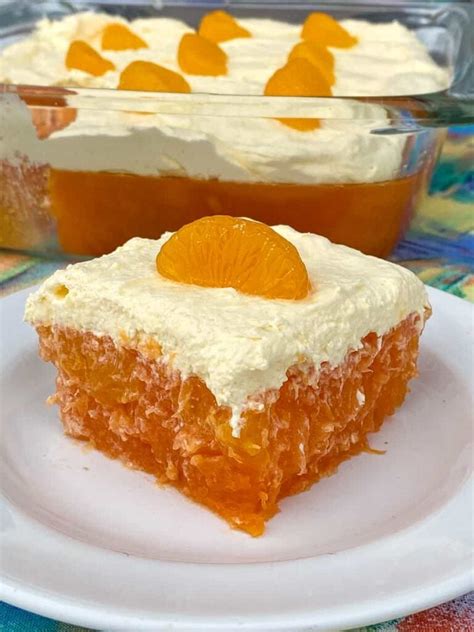 Orange Jello Salad - Plowing Through Life