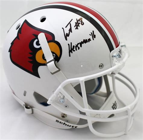 Lamar Jackson Signed Louisville Cardinals Full-Size Helmet (JSA COA) | Pristine Auction