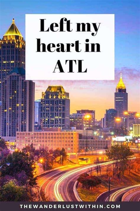 80 Best Atlanta Quotes and Atlanta Instagram Captions 2024 - The ...