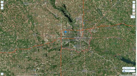 Urbandale iowa Map