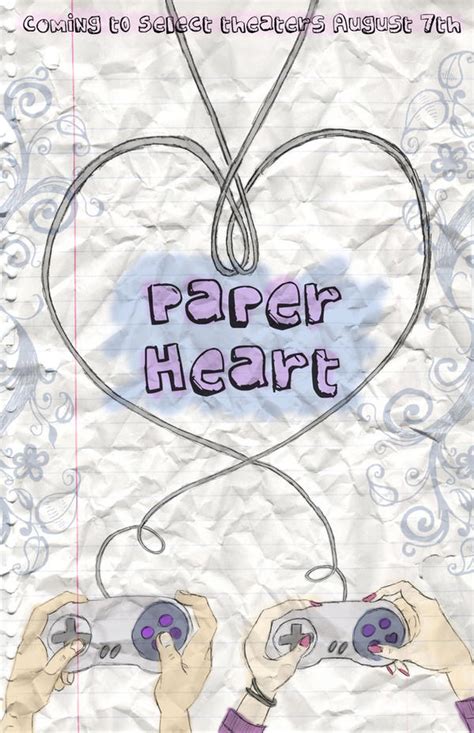 Paper Heart Movie Poster by StitchyGirl on DeviantArt