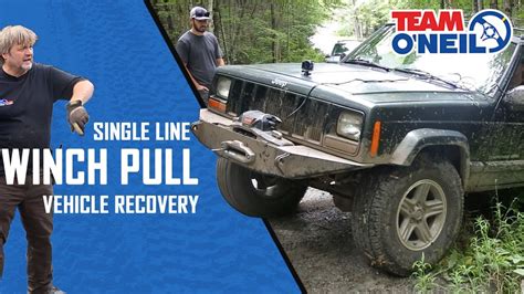 Using a Winch to Safely Recover a Vehicle - YouTube