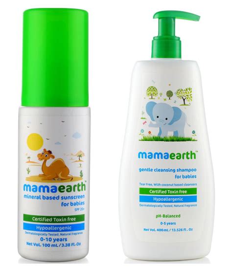 Mamaearth Natural Baby Shampoo 500 ml ( 2 pcs ): Buy Mamaearth Natural Baby Shampoo 500 ml ( 2 ...