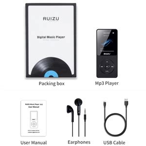 X02-RUIZU-MP3 Player, Sports MP3 Player, Bluetooth MP3 Player, Clip-on MP3 Player, Voice record ...