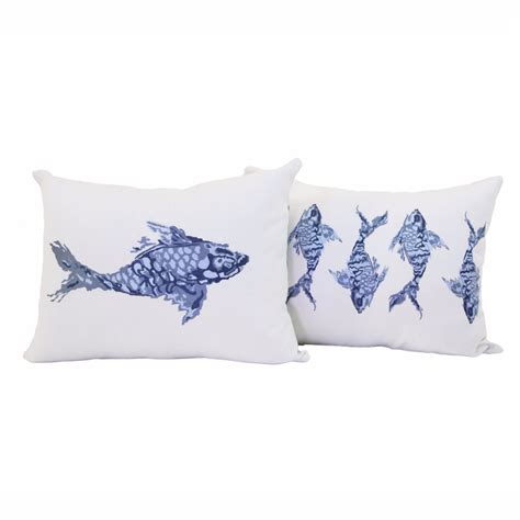 Koi Fish Pillow Cover – Orchids Lux Home