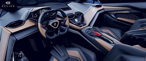 LAMBORGHINI CONCEPT CAR " RESONARE " by Paul Breshke on Behance | Concept car interior design ...