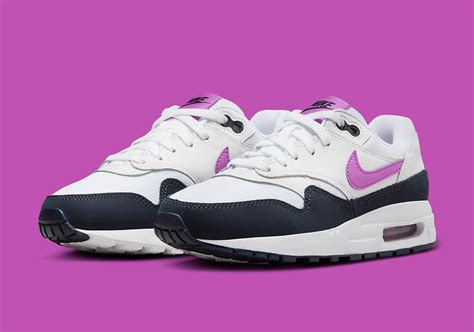 Nike Air Max 1 GS Black White Purple FQ8360-100 | SneakerNews.com