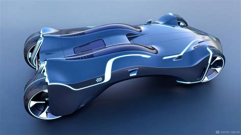 TRON Lightcycle Power Run Car Design by Daniel Simon | Concept Art World