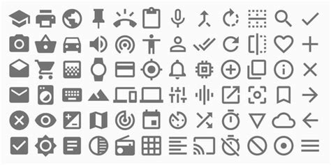 Google Material Design Icons | Bypeople