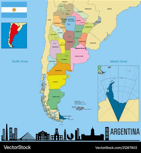 Detailed Map Of Argentina