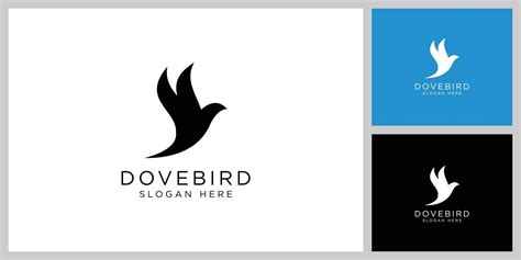 dove logo vector design template 22435656 Vector Art at Vecteezy