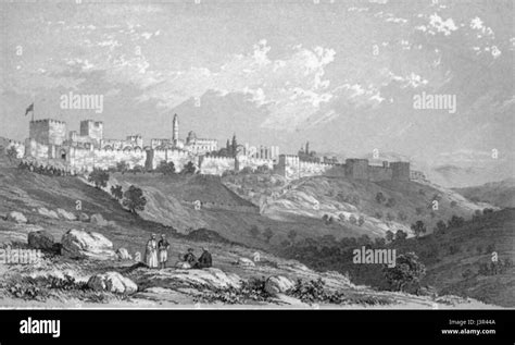 Jerusalem mount zion Stock Photo - Alamy