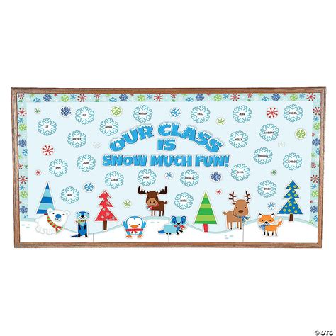 Winter Critter Bulletin Board Set | Fun Express