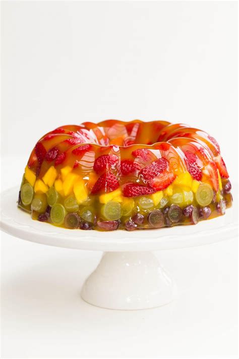 Jello Fruit Cake Dessert - Momsdish