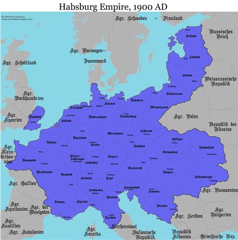 Habsburg Empire 1900 AD | Modern world history, Alternate history, Map ...