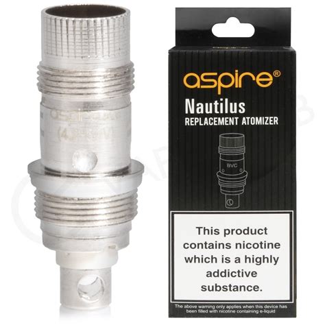 Aspire Nautilus BVC Coils | Five Pack | Range of Resistances