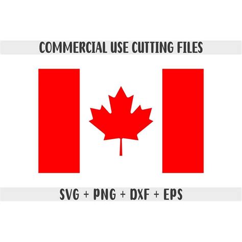 Canada flag SVG Original colors, Canada Flag Png, Commercial - Inspire ...