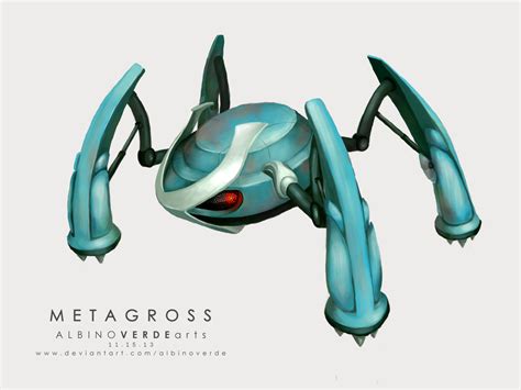 Metagross by AlbinoVerde on DeviantArt