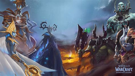 Blizzard Wallpapers for Shadowlands Zones, Dungeons, and Continent ...