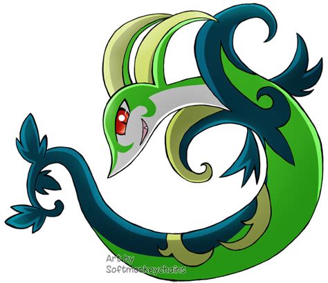 Yo Shiny Serperior! by SoftMonKeychains on deviantART | Pokemon mewtwo, Shiny pokemon, Cool ...