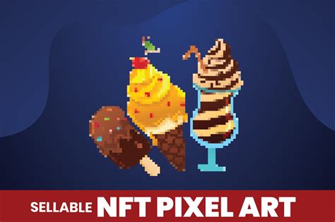 ICE CREAM PIXEL ART Graphic by jonakh32 · Creative Fabrica