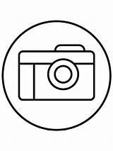 Movie Camera Coloring Pages sketch template