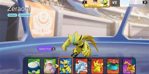 Pokemon Unite: Zeraora Builds