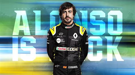 Fernando Alonso is back: Renault confirm Formula 1 return for 2021 | F1 ...