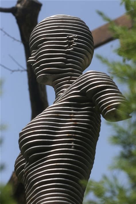 Sliced Metal Sculptures