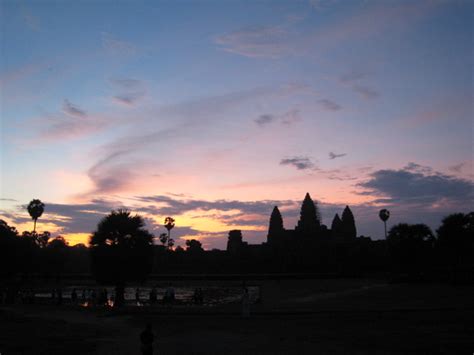 Sunrise At Angkor Wat