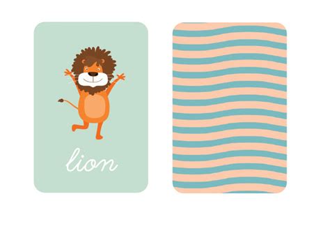 Jungle Animals Flash Cards, Printable Cards, Flashcards for Kids, Animals Flashcards ...