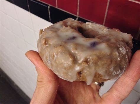 Iced blueberry cake doughnut. Krispy Kreme, New York, NY. | Doughnut ...