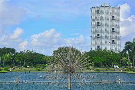 Fountain in Rizal Park - Manila, Philippines Stock Photo - Image of ...