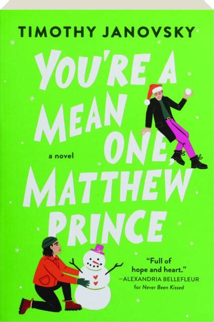 YOU'RE A MEAN ONE, MATTHEW PRINCE - HamiltonBook.com