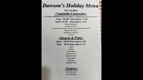 Macon restaurants debut Thanksgiving order menus | 13wmaz.com