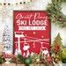 Ski Lodge Sign 20x26 Farmhouse Decor Rustic Sign Wood | Etsy