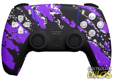 Splatter Purple - PS5 - Custom Controllers - Controller Chaos