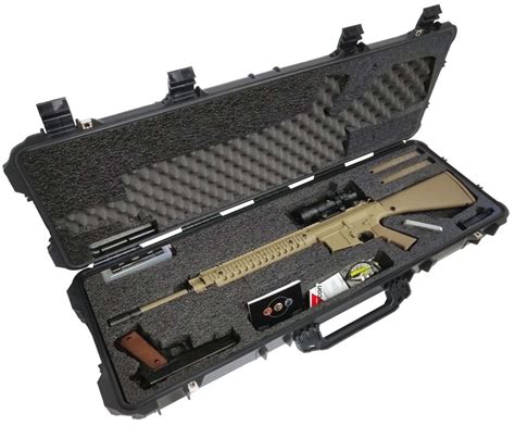 Case Club Waterproof AK-47 Rifle Case with Silica Gel & Accessory Box