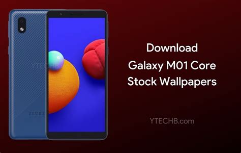 Download Samsung Galaxy M01 Core Stock Wallpapers [HD+]