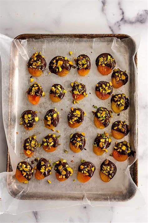 Chocolate Covered Apricots - Bites of Wellness