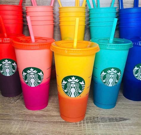 Starbucks Color Changing Cups LIMITED EDITION - Etsy