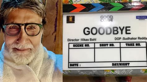 Amitabh Bachchan starrer 'Goodbye' goes on floors – India TV